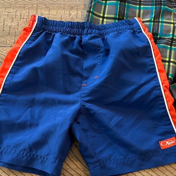 OP 🌊Pacific Set of 2 swim 🏊& sailing ⛵️shorts 🩳 blue shorts = vintage OP :) 🏝️ - Picture 5 of 17